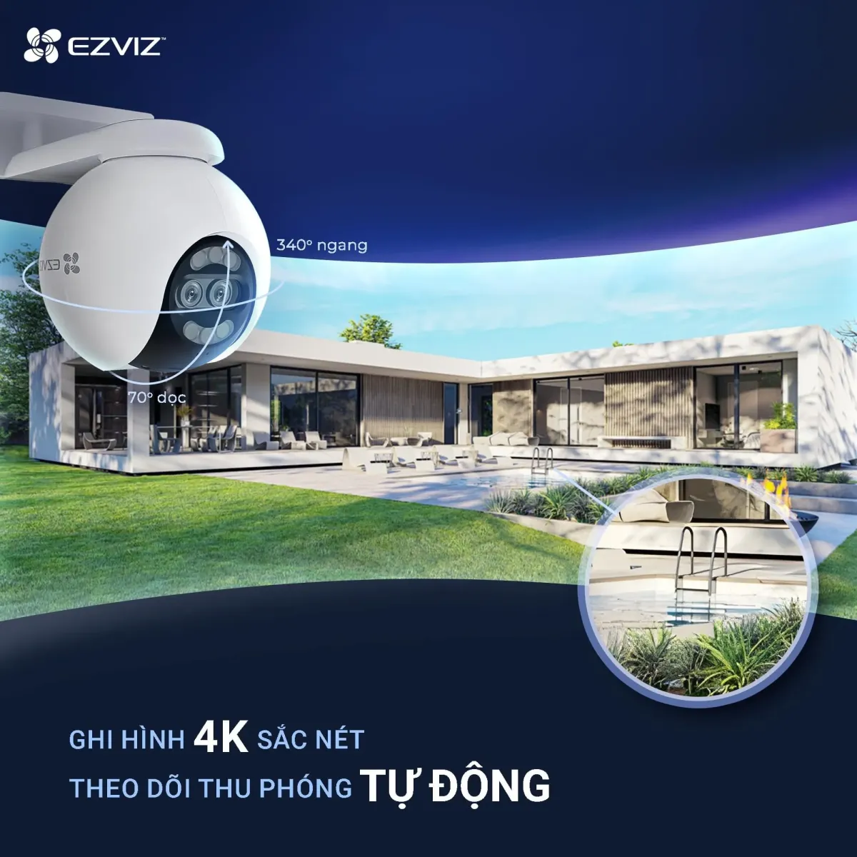 Camera Ezviz giám sát trẻ nhỏ, người già Camera Ezviz giám sát trẻ nhỏ, người già